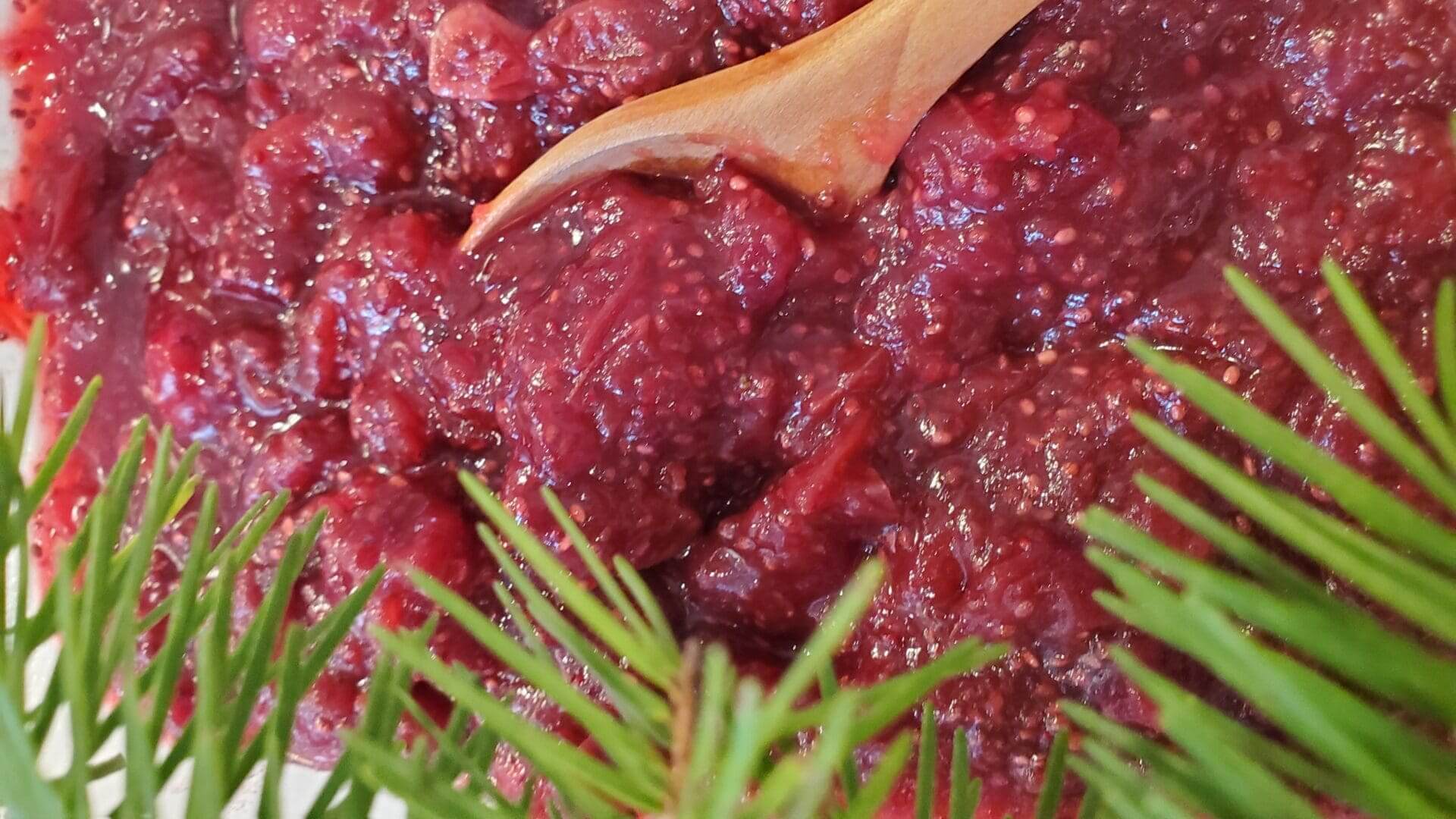 Cooked Vegan Cranberry Sauce Recipe